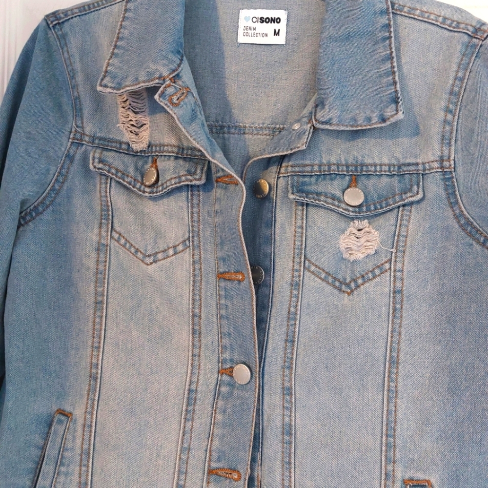 Long demin jacket
